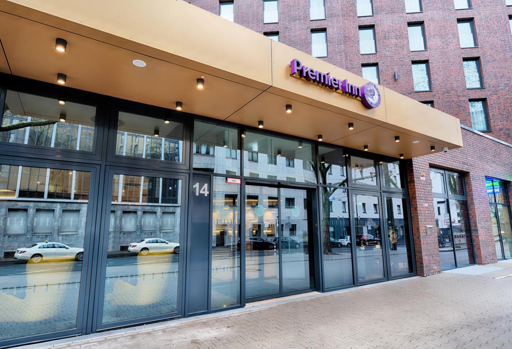 Premier Inn Duesseldorf City Friedrichstadt Eksteriør billede